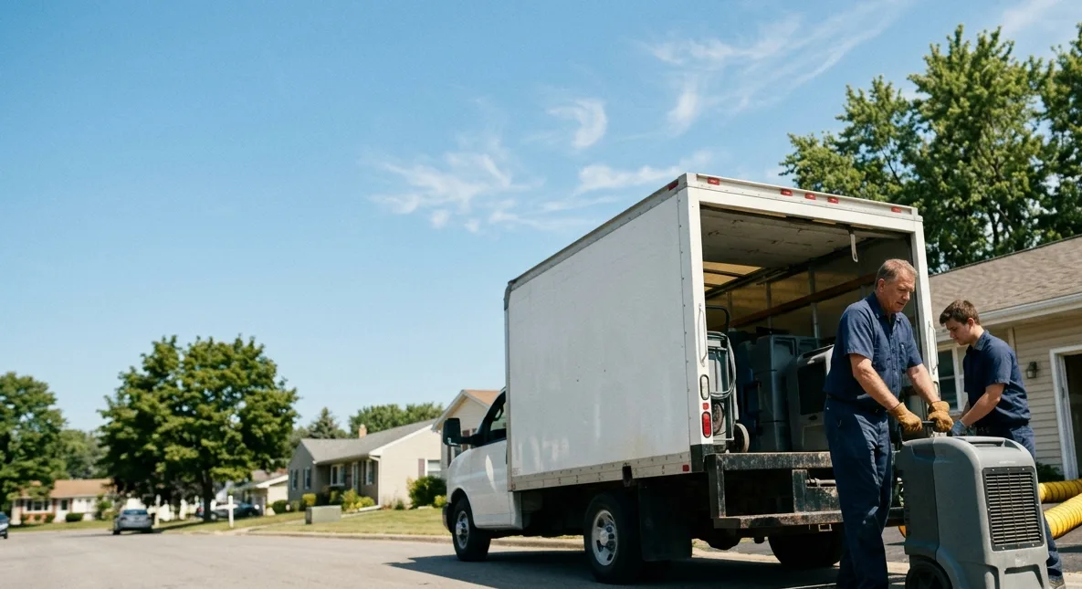 Water Damage Cleanup in Sadorus, IL near me